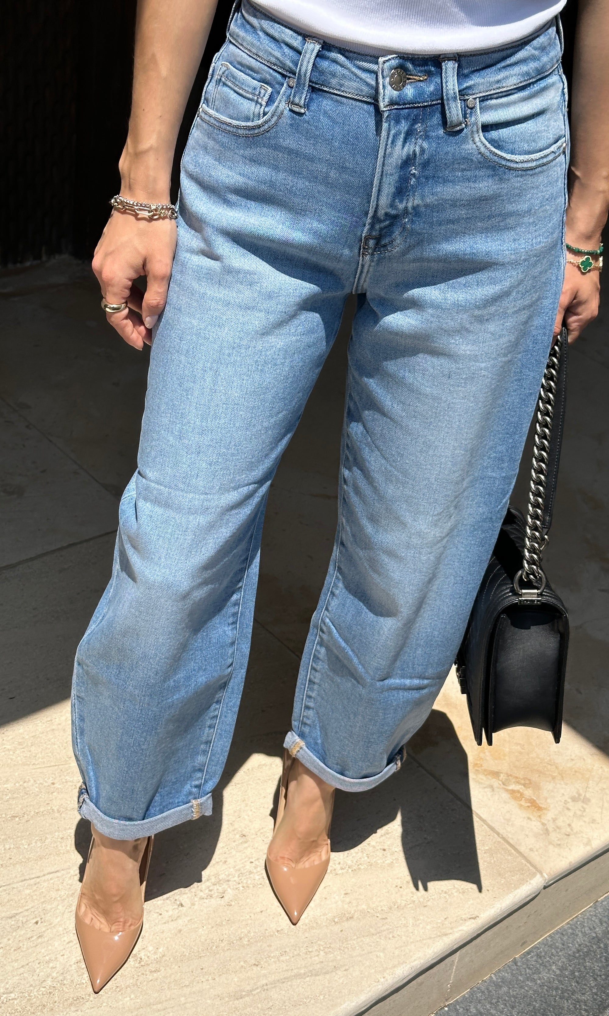 The Riley Barrel jeans