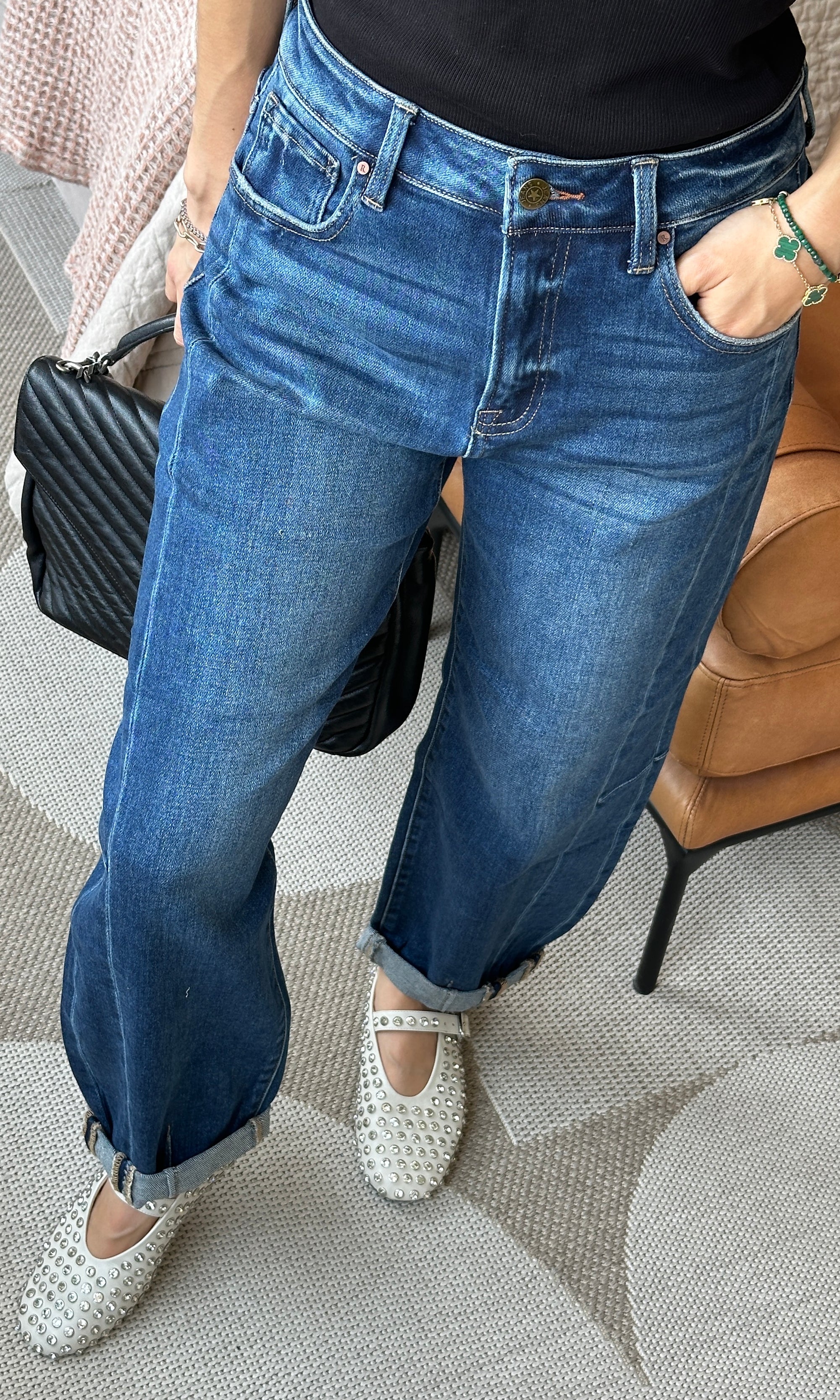 The Ren Barrel jeans