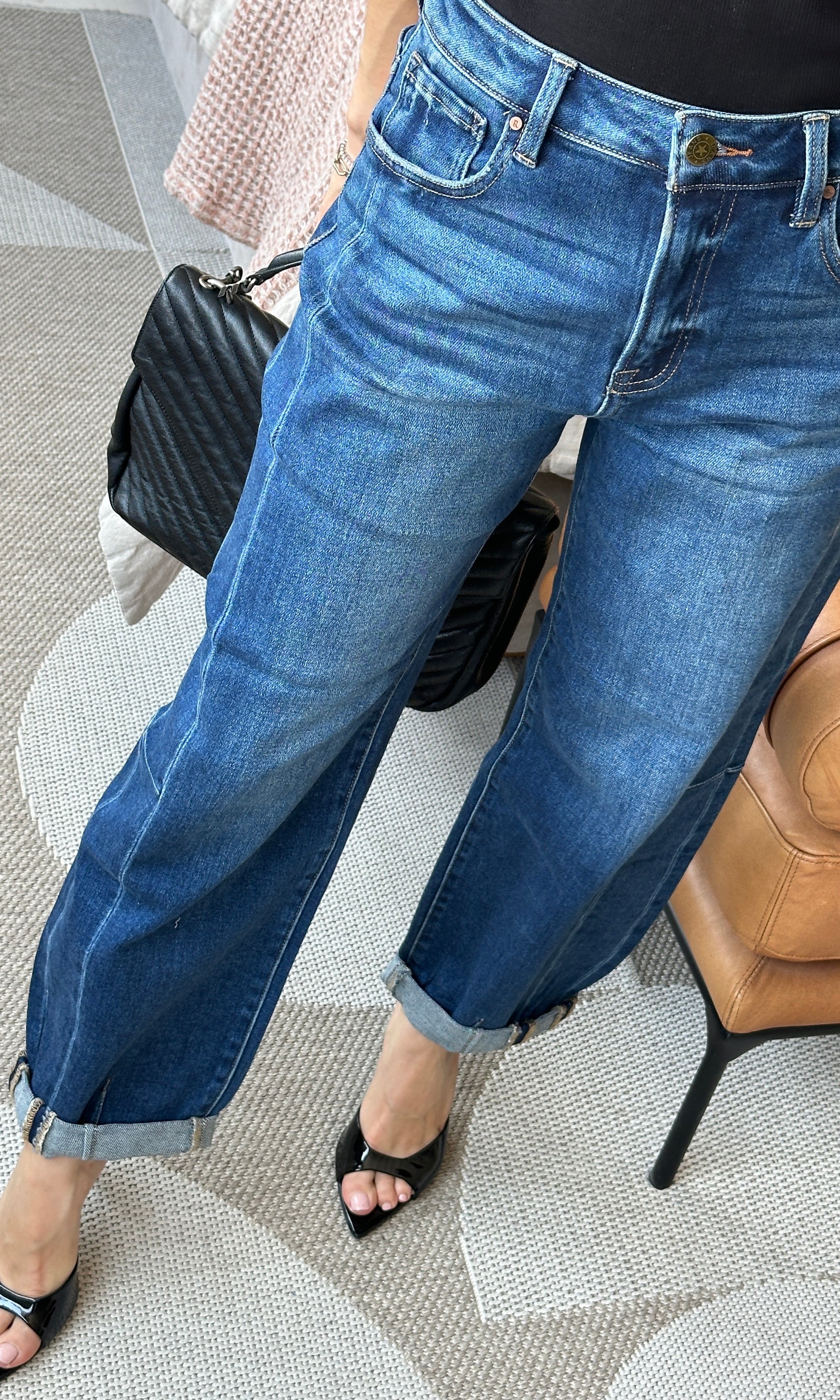 The Ren Barrel jeans