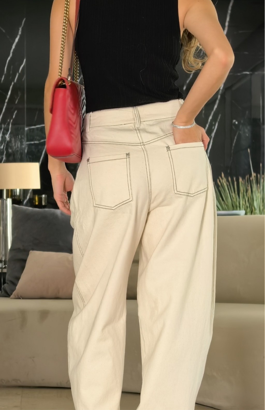 The Jo jeans (oatmeal)