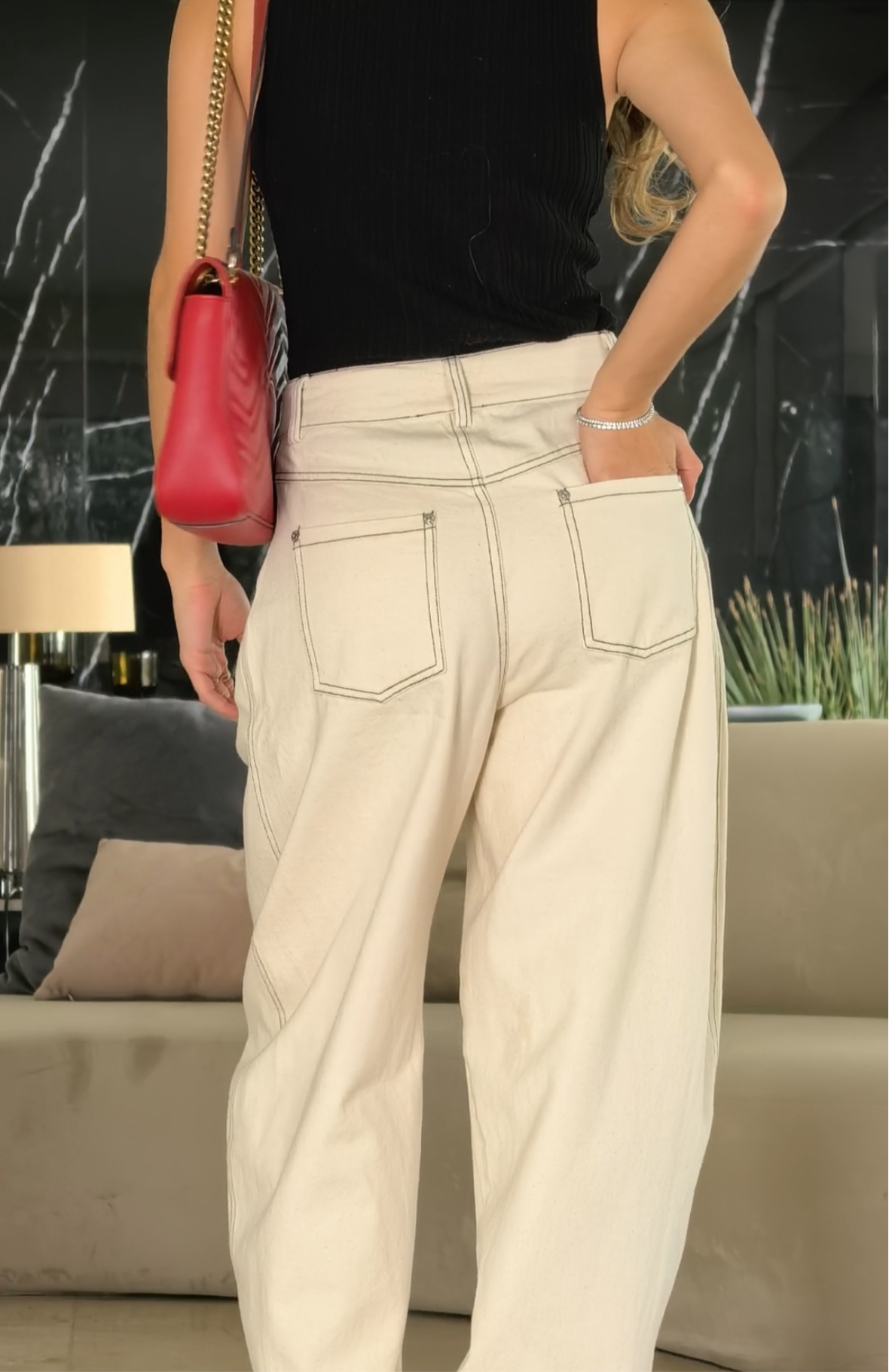 The Jo jeans (oatmeal)