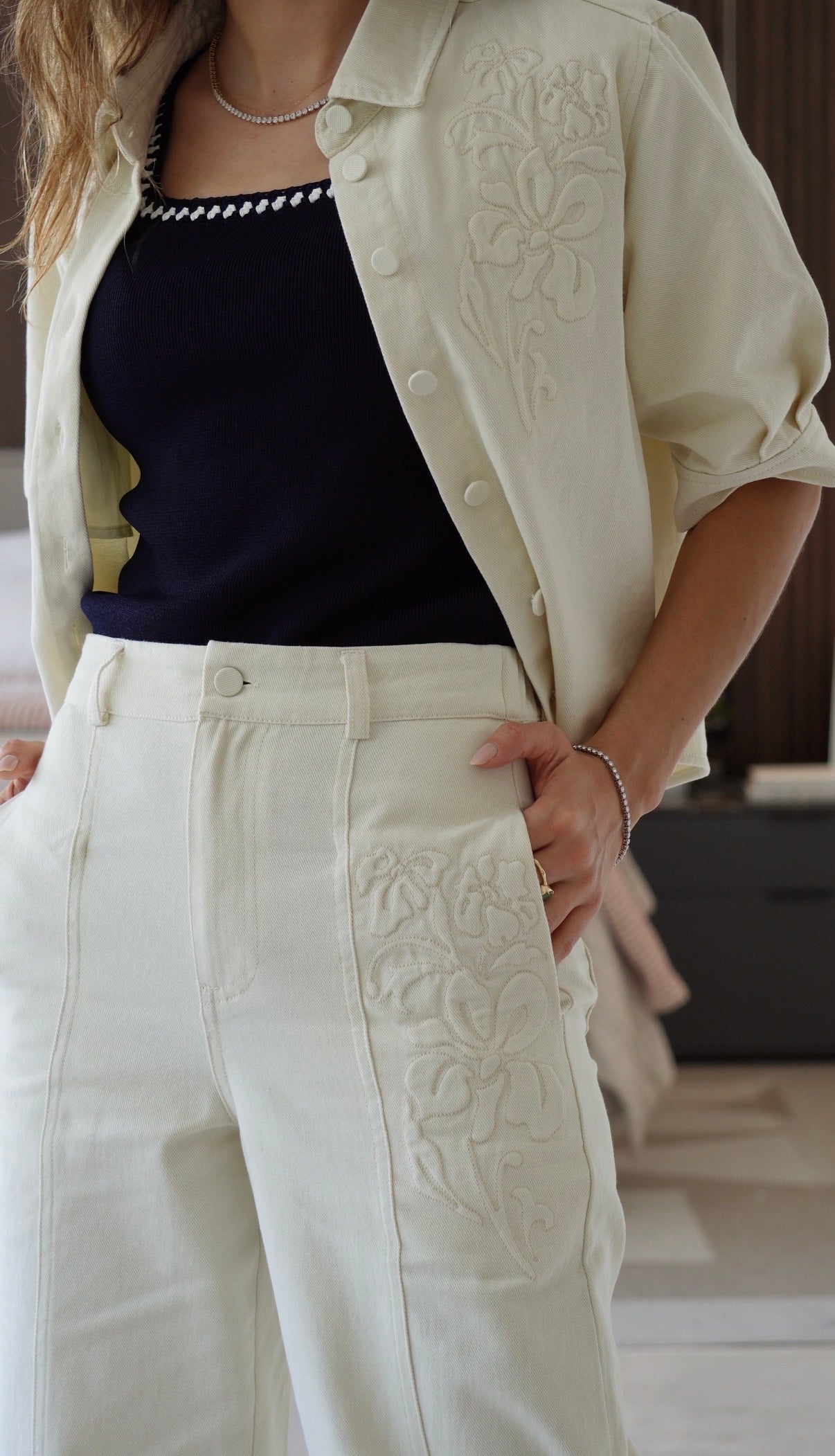 The Flavia pants (set)