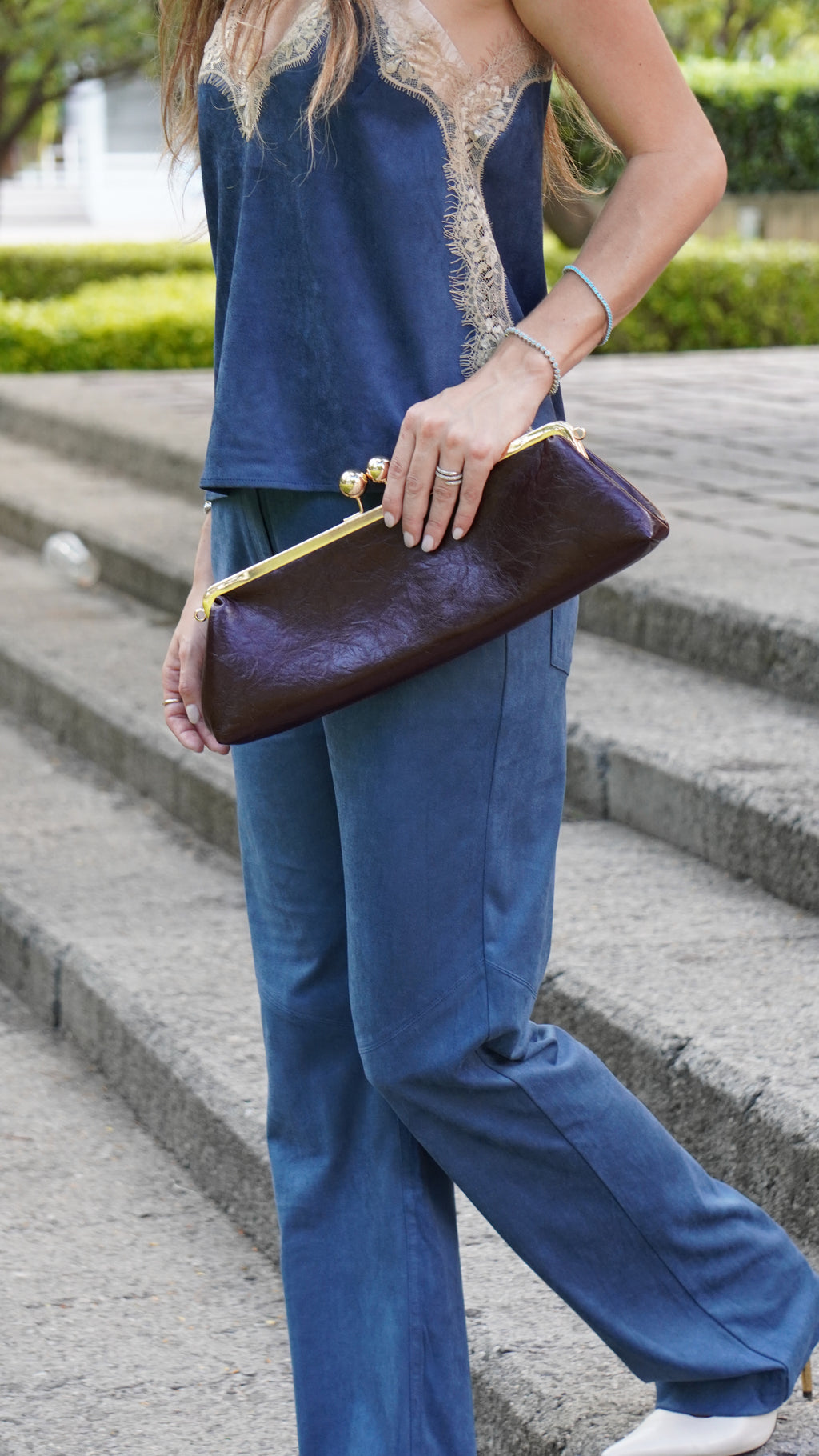 The Mills clutch bag