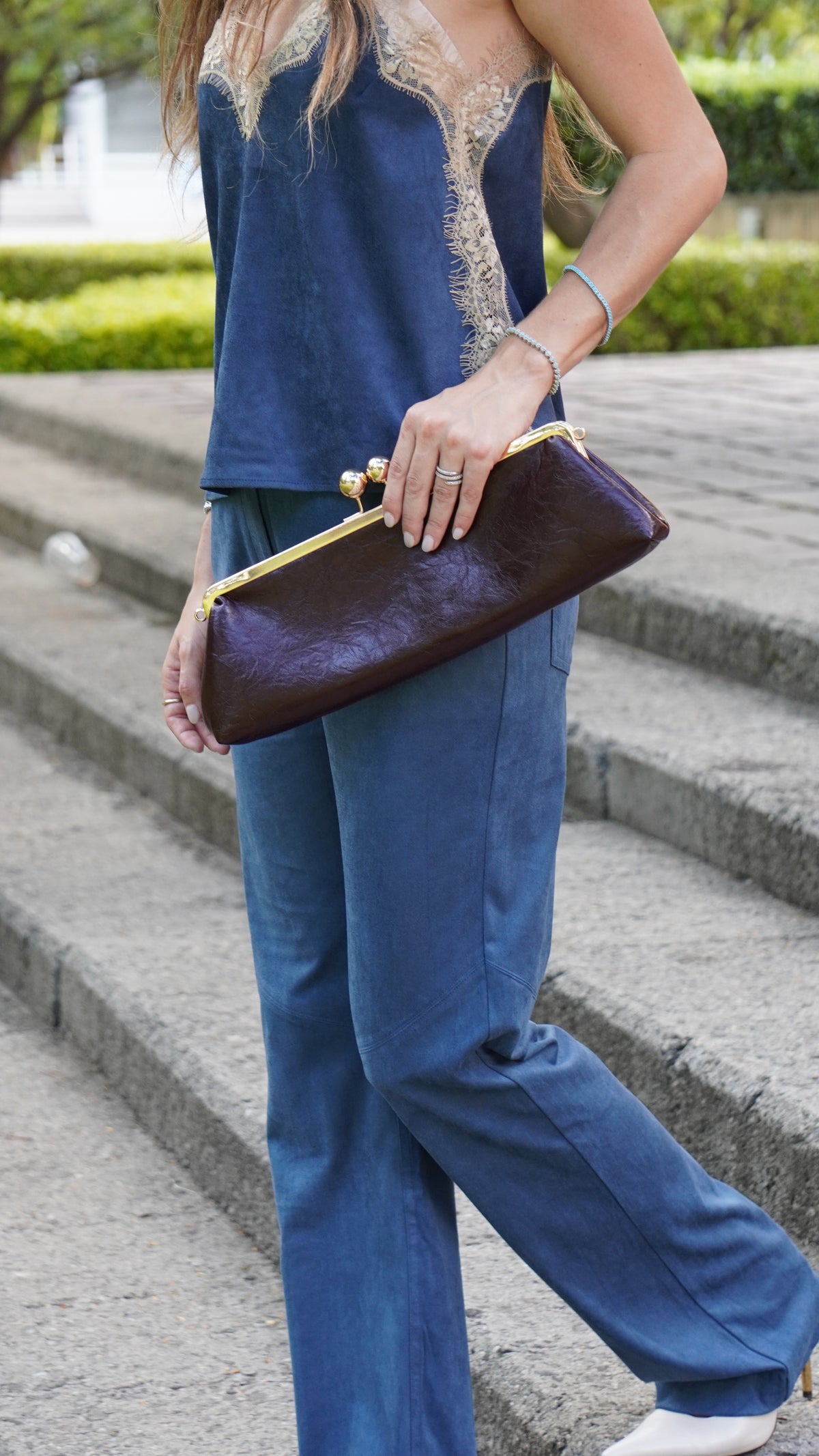 The Mills clutch bag