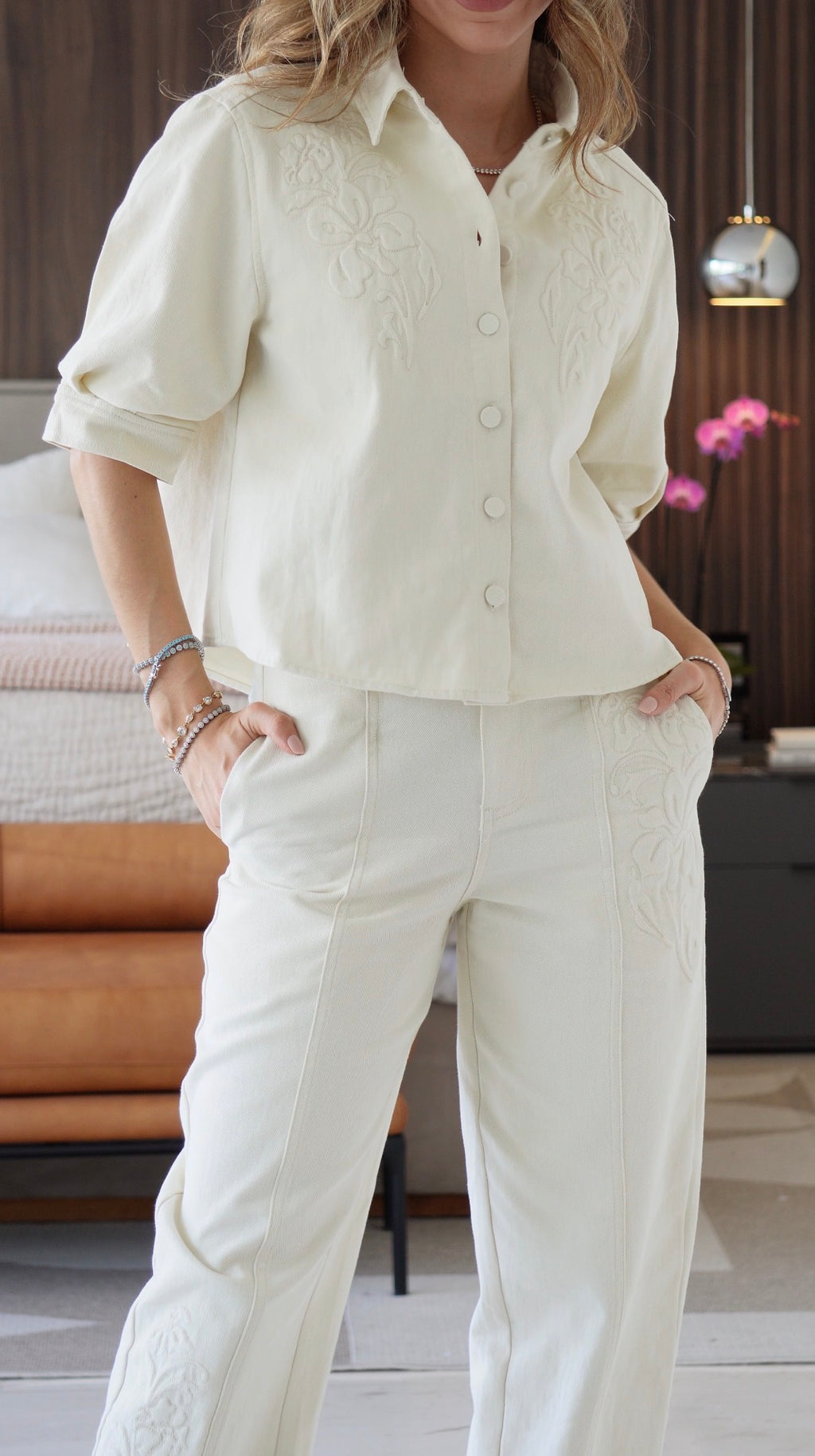 The Flavia pants (set)