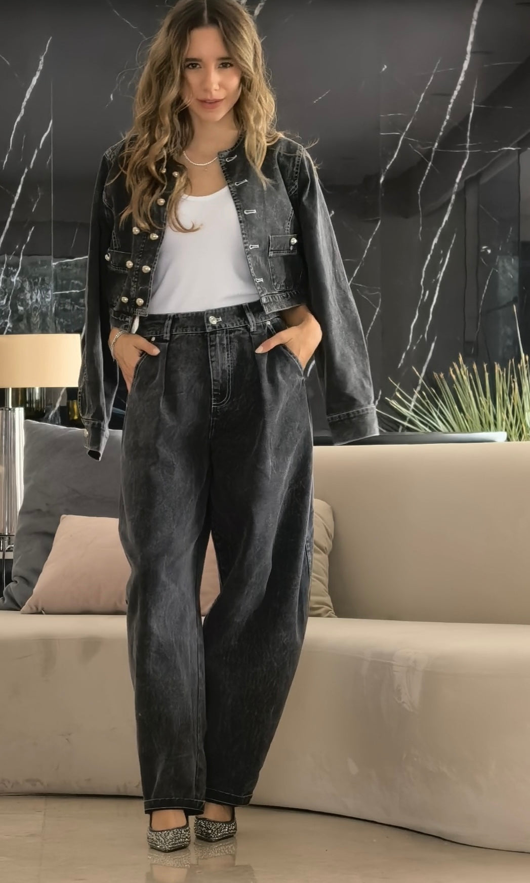 The Alexis jacket (jeans)