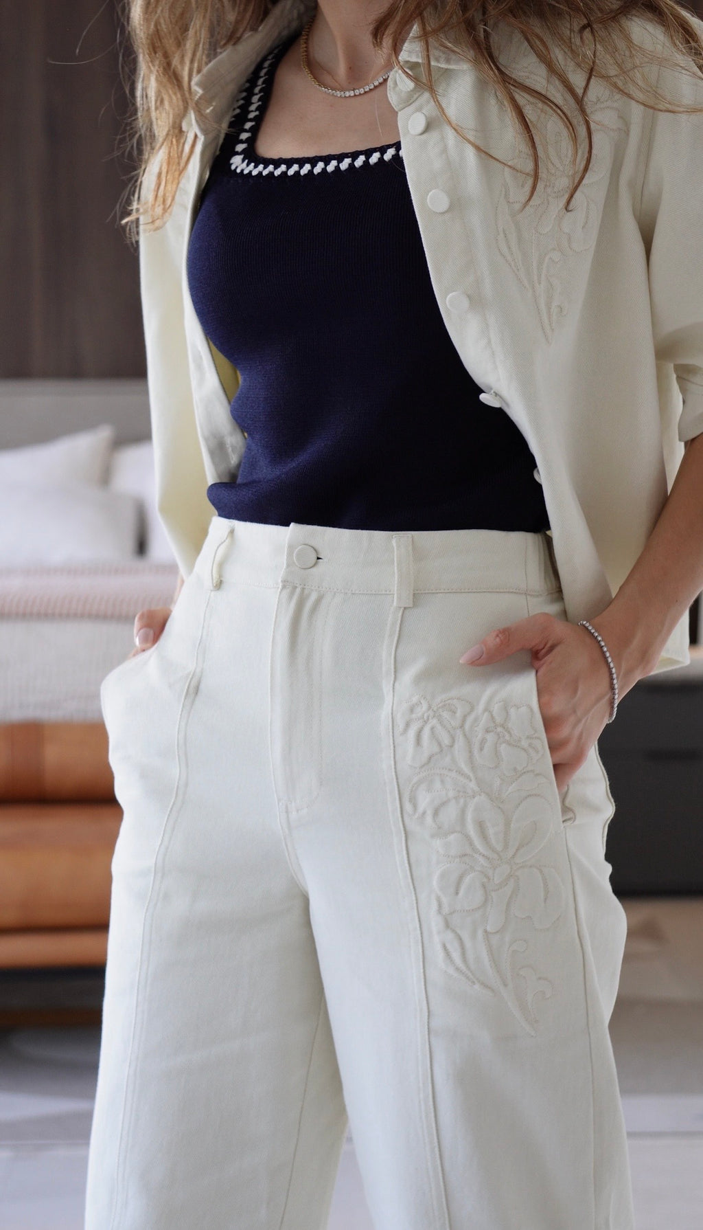 The Flavia pants (set)